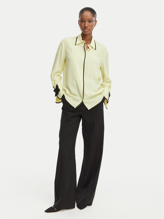 Simona Corsellini Simona Corsellini Camicia P26CPCA01301 Verde chiaro Regular Fit