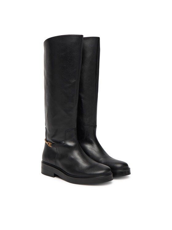 Tommy Hilfiger Tommy Hilfiger Μπότες Ιππασίας Horsebit Riding FW0FW08863 Μαύρο