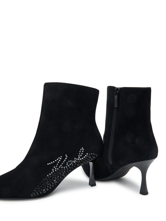 KARL LAGERFELD KARL LAGERFELD Botine Sienna KL32743A Negru