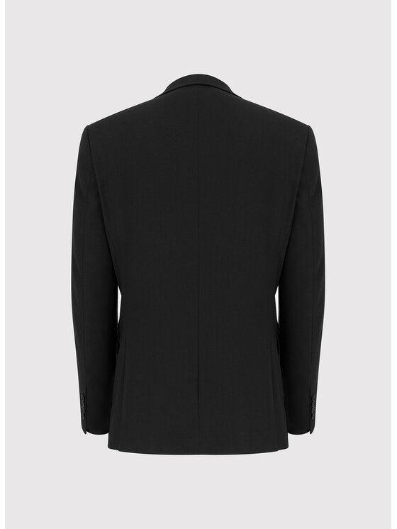 Pako Lorente Pako Lorente Marynarka P26WP-3X-020 Czarny Slim Fit