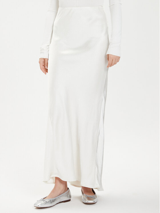 Női Maxi szoknya Gina Tricot, Méret: 38, Fehér, 22969