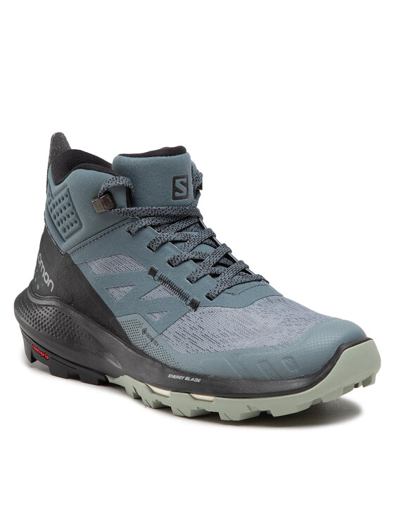 Salomon Salomon Трекінгові черевики Outpulse Mid Gtx W GORE-TEX 415937 20 V0 Голубий