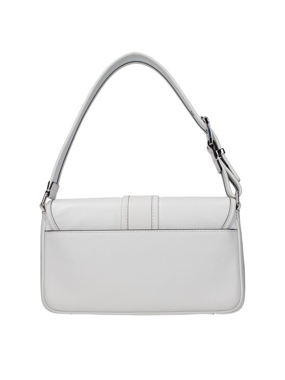 Michael Kors Michael Kors Torebka White Leather Shoulder Biały