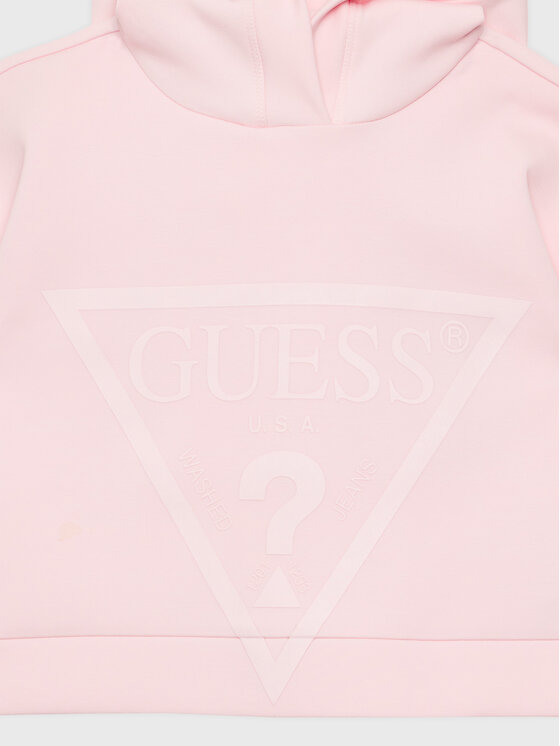 Guess Guess Džemperis J2BQ35 FL03S Rožinė Relaxed Fit