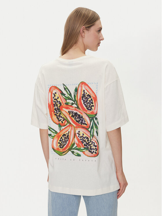 Vero Moda Vero Moda T-särk Taz Hailey 10337839 Valge Regular Fit