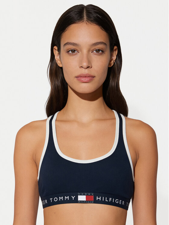 Tommy Hilfiger Tommy Hilfiger Podprsenkový top UW0UW06270 Tmavomodrá