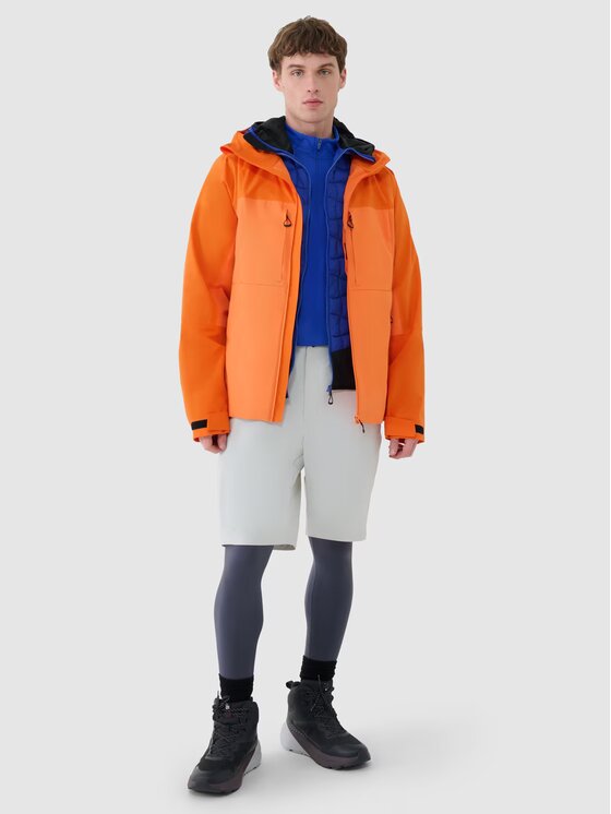 4F 4F Kurtka outdoor 4FWSS25TTJAM711-70S Pomarańczowy Regular Fit