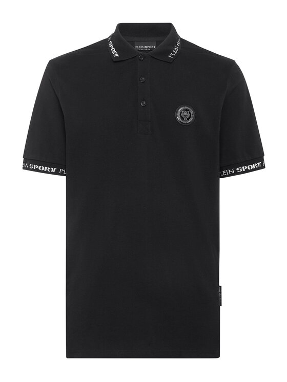 Plein Sport Plein Sport Polo 1641 Czarny Slim Fit