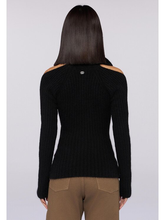 Trussardi Trussardi Cardigan M7376001127N033 Nero Slim Fit