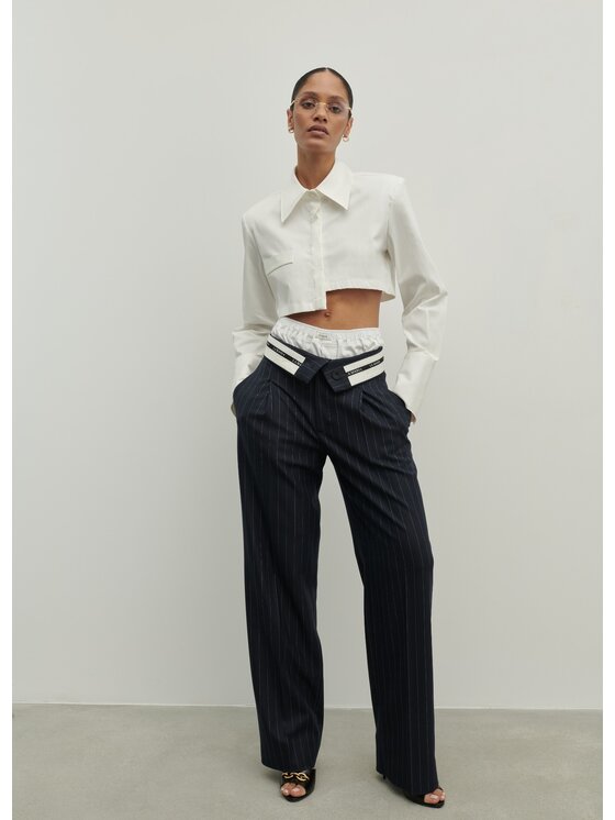 La Mania La Mania Camicia NIKOLE Bianco Classic Fit