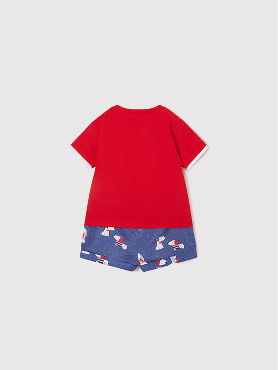 Mayoral Mayoral Set T-Shirt und Shorts 1203 Bunt Regular Fit