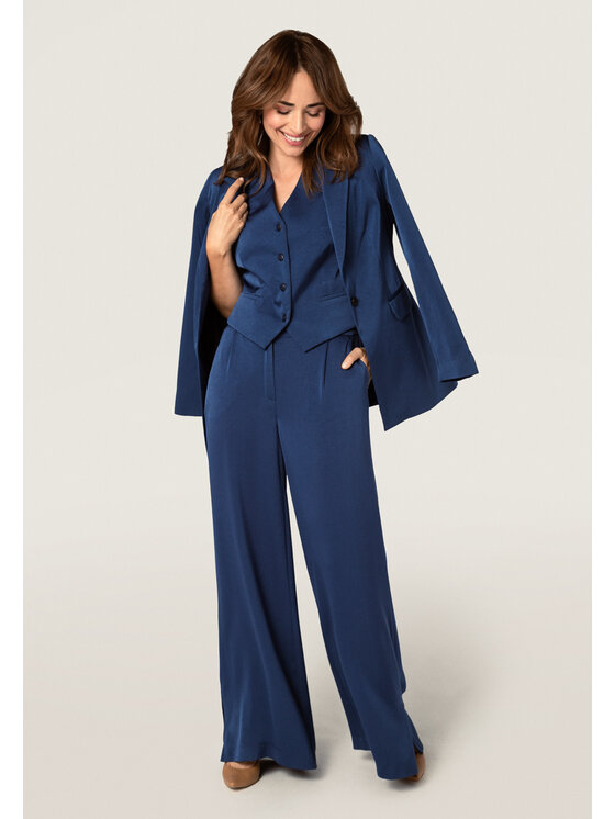 QUIOSQUE QUIOSQUE Sako FELICIA BLAZER NAVY Tmavomodrá Regular Fit