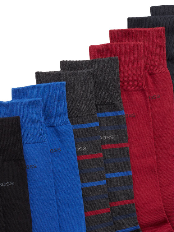 Set di 5 paia di calzini lunghi da uomo Gift Set