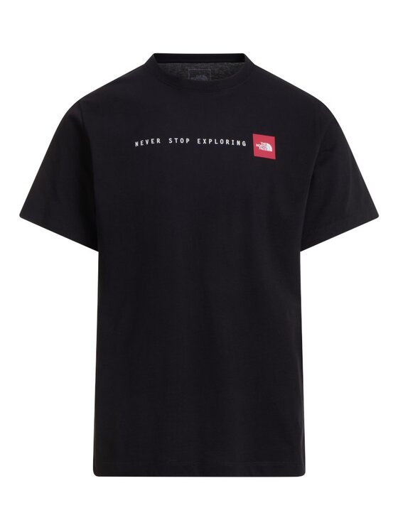 The North Face The North Face T-Shirt NSE Regular Tee Czarny Regular Fit