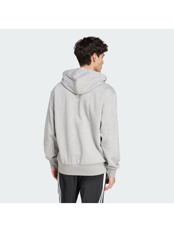 adidas adidas Majica dugih rukava Essentials Feelcozy JE3809 Svijetlo siva Regular Fit