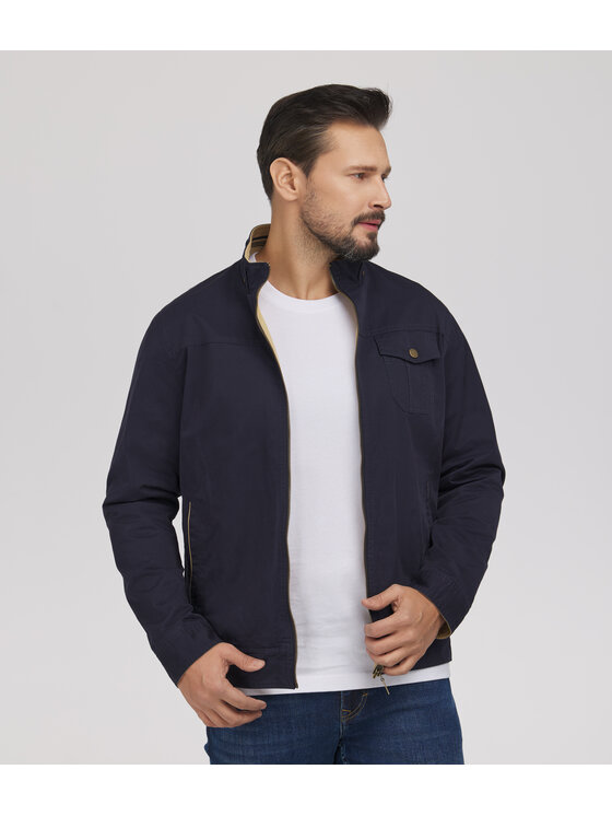Lee Cooper Lee Cooper Kurtka damska KURTKA M CLAY 5050 NAVY Granatowy Regular Fit