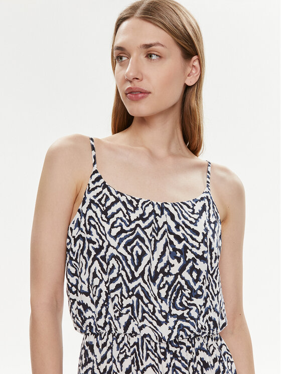 ONLY ONLY Letné šaty Nova 15222217 Tmavomodrá Regular Fit