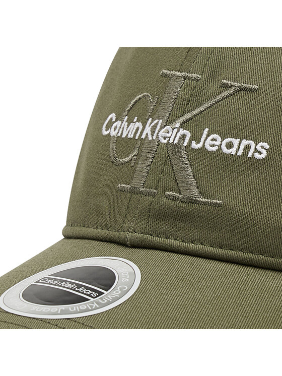 Calvin Klein Jeans Calvin Klein Jeans Czapka z daszkiem Monogram K50K505618 Zielony