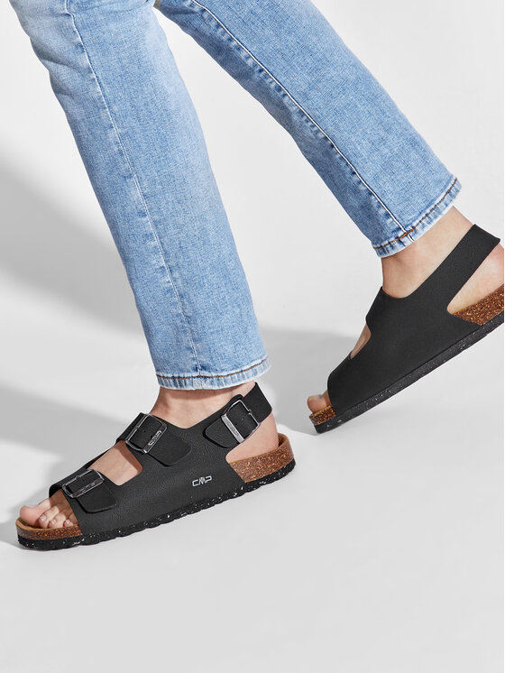 CMP CMP Sandały Eco Keidha Slipper 3Q91027 Czarny