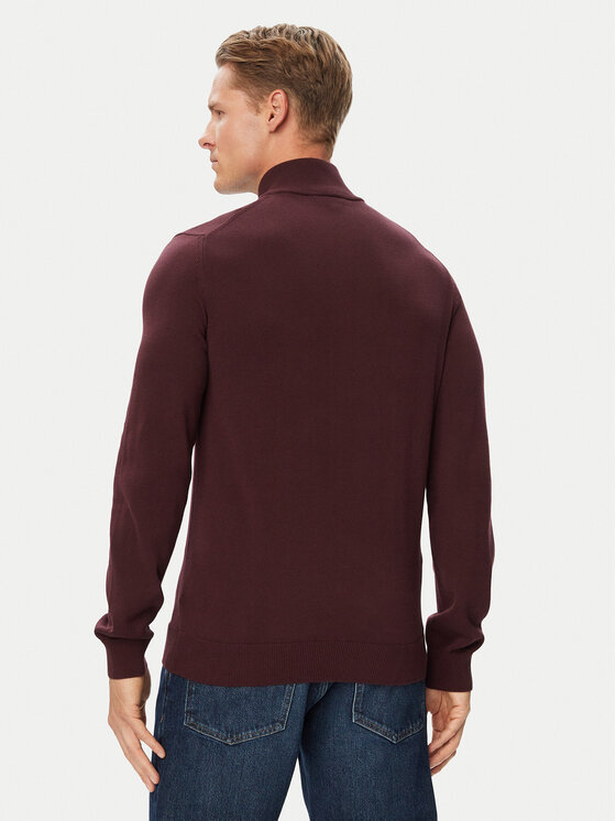 Lacoste Lacoste Sweater AH1980 Bordó Classic Fit