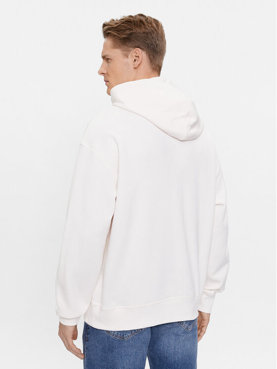 Tommy Hilfiger Tommy Hilfiger Felpa Monotype Embro MW0MW33062 Bianco Regular Fit