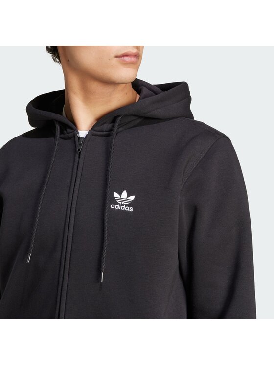 adidas adidas Felpa Trefoil Essentials IW5791 Nero Regular Fit