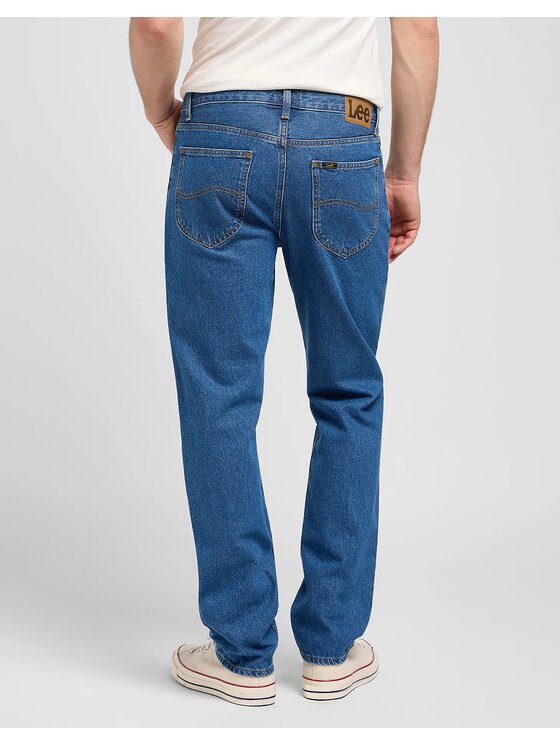 Lee Lee Jeansy WEST Niebieski Regular Fit