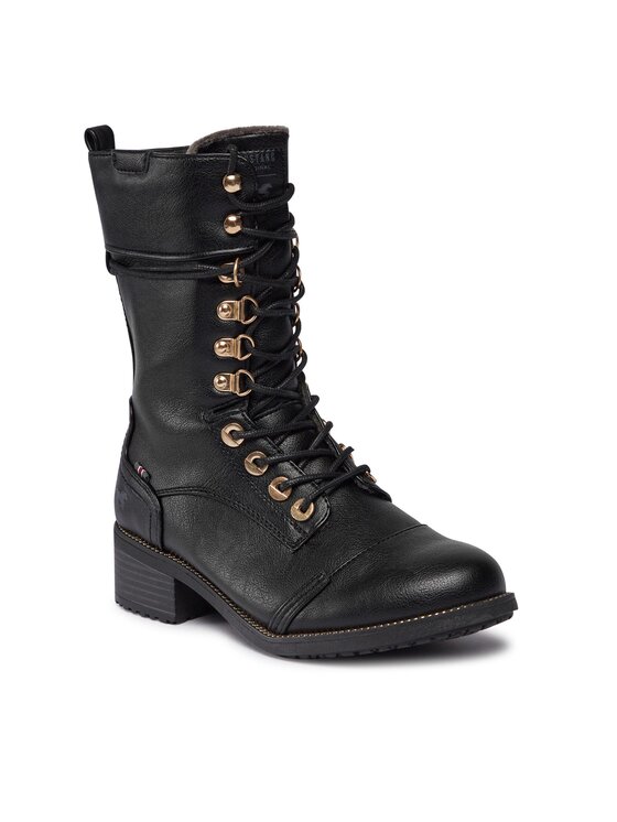 Mustang Mustang Stiefeletten 1402501 Schwarz