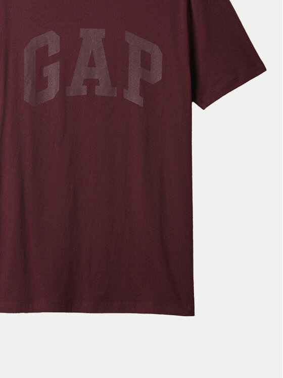 Gap Gap T-särk 856659-17 Bordoopunane Regular Fit