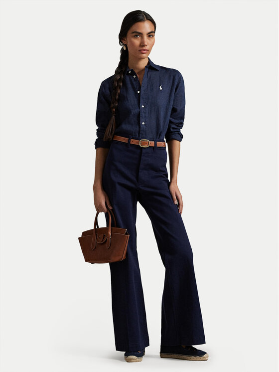 Polo Ralph Lauren Polo Ralph Lauren Košeľa 211970730002 Tmavomodrá Classic Fit