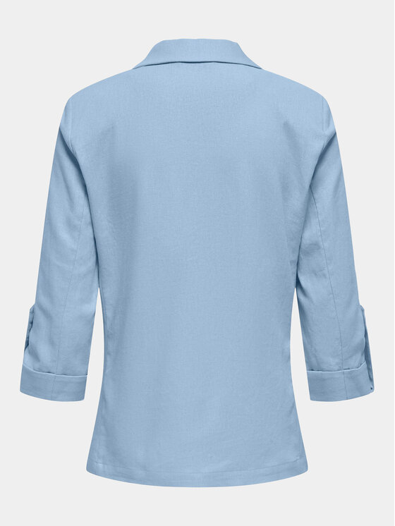 ONLY ONLY Švarkas Caro 15312199 Žydra Loose Fit