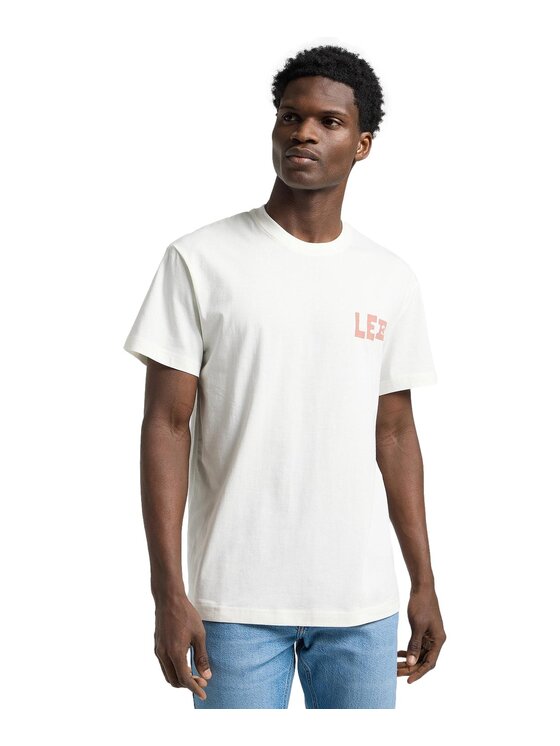 Lee Lee T-shirt 112364580 Beige Relaxed Fit