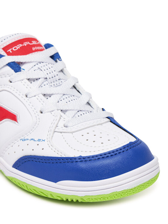 Joma Joma Ποδοσφαιρικά Παπούτσια Top Flex Jr 2502 TPJS2502IN Λευκό