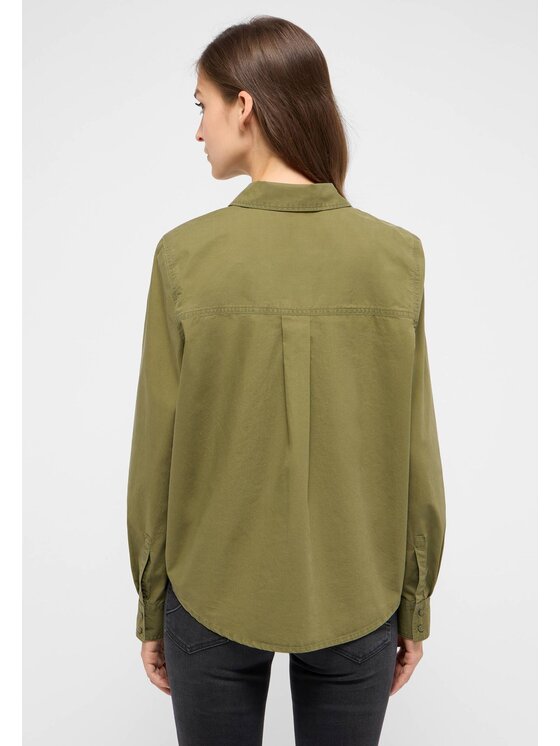 Mustang Mustang Camicia Style Killeen Verde Regular Fit