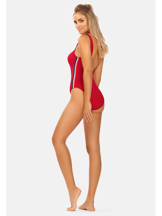 Miss Lou Miss Lou Costume da bagno ML020 Rosso