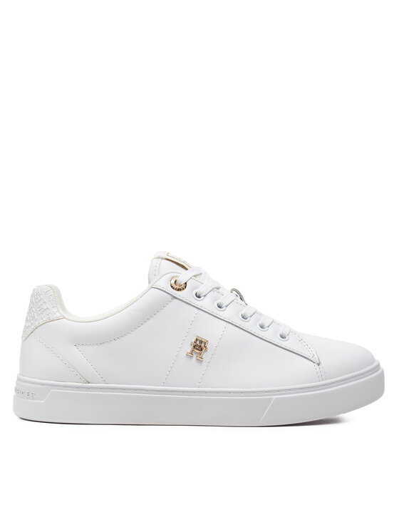 Tommy Hilfiger Tommy Hilfiger Tenisice Elevated Essent Sneaker Monogram FW0FW07999 Bijela