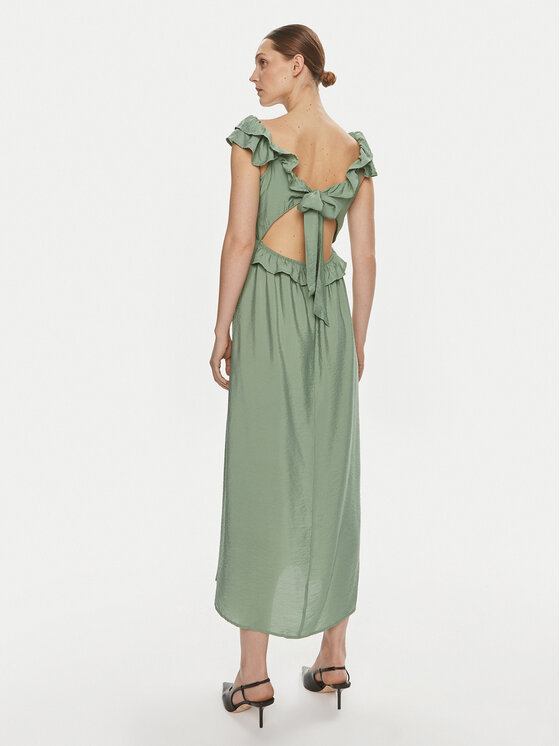 Vero Moda Vero Moda Sommerkleid Josie 10303761 Grün Regular Fit
