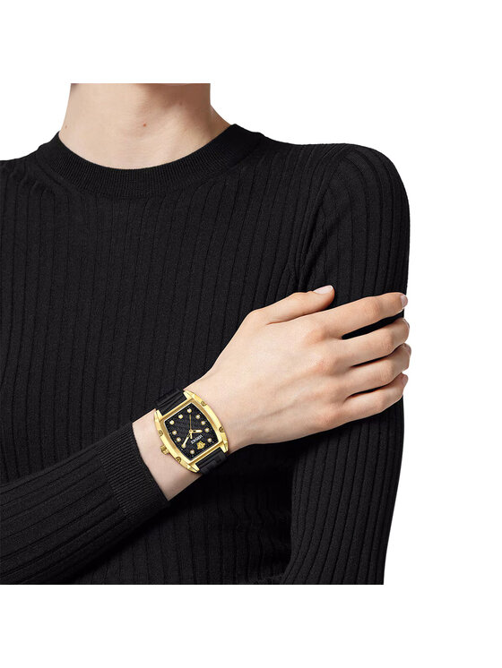 Versace Versace Zegarek VE8K00324 Czarny