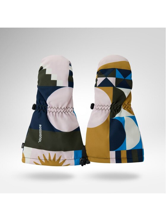 Rossignol Rossignol Rękawice narciarskie Jr Baby Mittens R-Shell Dry Niebieski