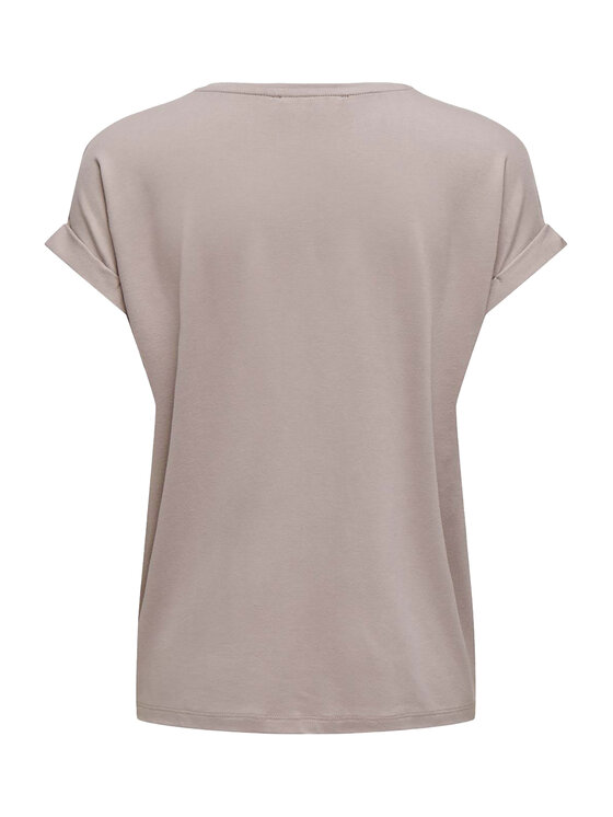 ONLY ONLY Tricou Moster 15106662 Bej Loose Fit