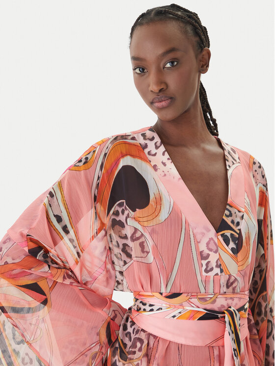 Fracomina Fracomina Vestito da spiaggia FV26SD1001W412J8 Multicolore Regular Fit