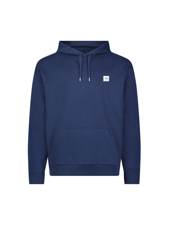 Lee Lee Bluza WW HOODIE Niebieski Regular Fit