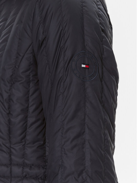 Tommy Hilfiger Tommy Hilfiger Kurtka puchowa WW0WW40484 Granatowy Regular Fit