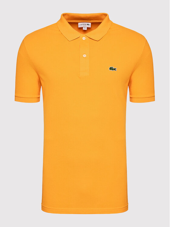 Lacoste shirt yellow hotsell