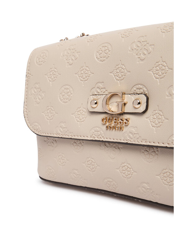 Guess Guess Дамска чанта Dita HWPD76 02210 Бежов