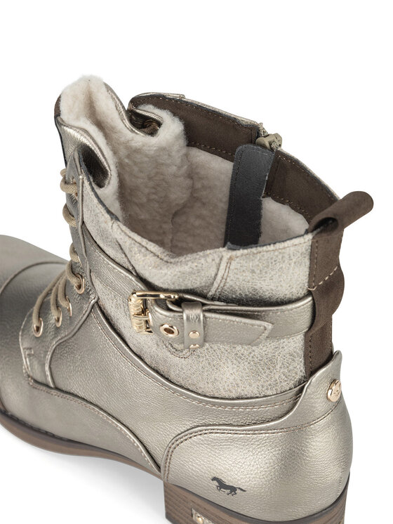 Mustang Mustang Botine 1229-606 Auriu