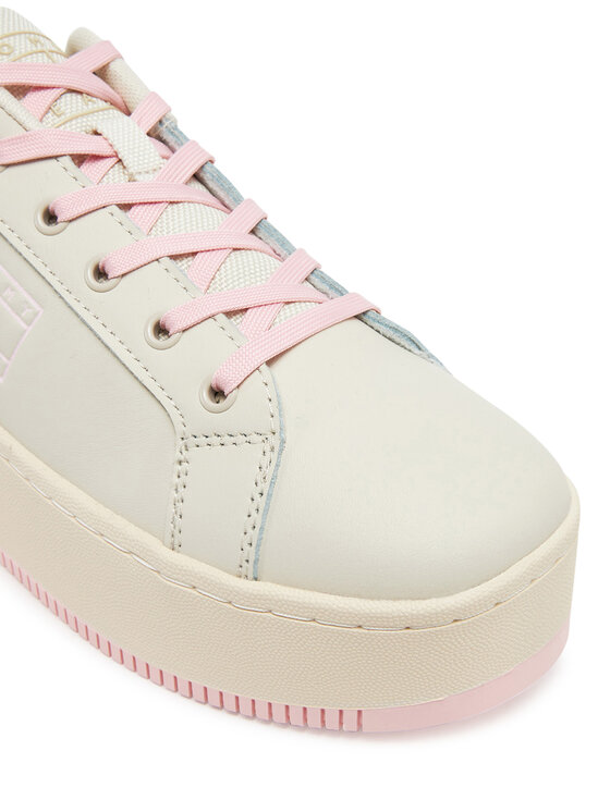 Tommy Jeans Tommy Jeans Сникърси Tjw Flatform Ess EN0EN02518 Розов
