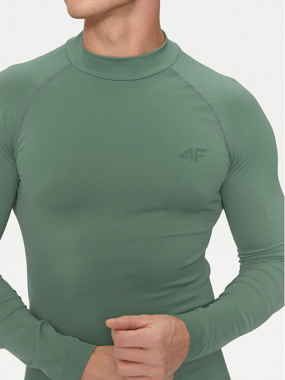 4F 4F Termoaktyvus apatinis trikotažas, viršus 4FWAW24USEAM170 Mėlyna Slim Fit