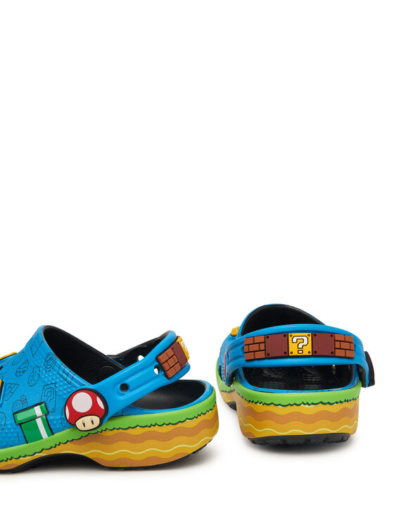 Crocs Crocs Natikači Super Mario Core Classic Clog Kids 212140 Pisana