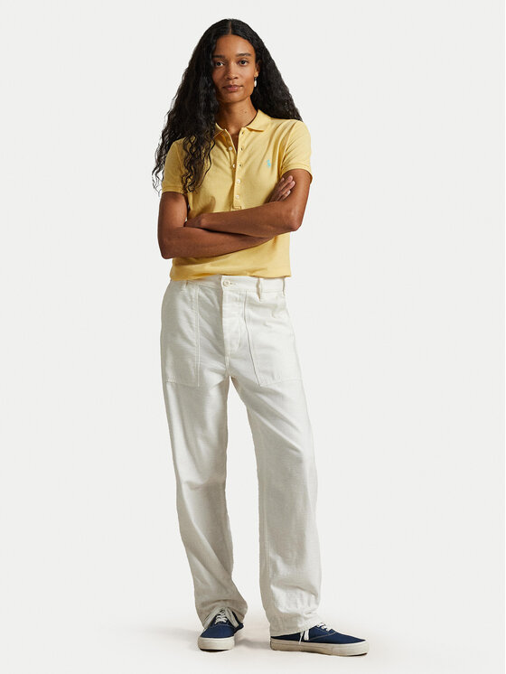 Polo Ralph Lauren Polo Ralph Lauren Polo 211870245030 Żółty Slim Fit